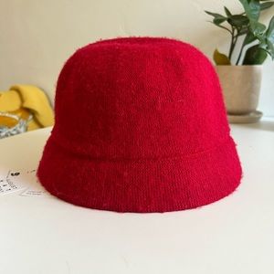 Accessories | Red Felt Hat | Poshmark